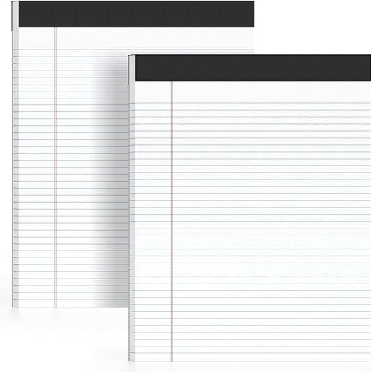 AILZFEI 2 Pack of Legal Pads 8.5 x 11 College Ruled Writing Pads 8.5" x 11.75" by Unknown