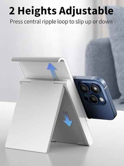 SAIJI Adjustable Tablet Stand Holder Portable Foldable Desktop Stand Dock - Image 4