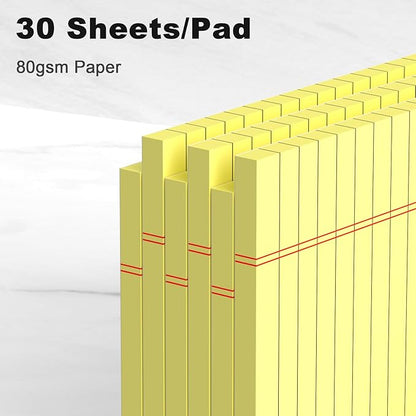 AILZFEI 6pcs Small Note Pad 5x8 College Ruled Legal Pads Paper Notepads 6 Pack - Image 3