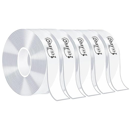 Ohayooz® Extra Strong Double Sided Tape Heavy Duty Removable 50FT, Photo Deco by MakeYourLifeBetter
