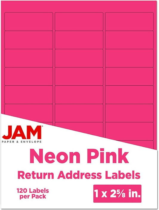 JAM PAPER Return Address Labels by JAMPaper