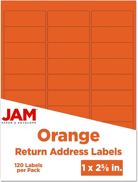 JAM PAPER Return Address Labels by JAMPaper