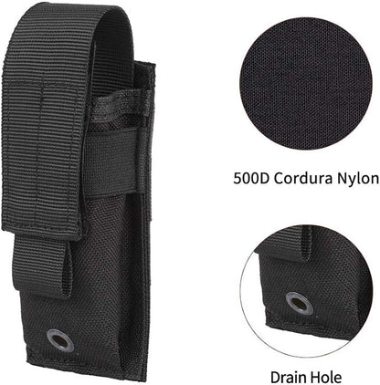 EXCELLENT ELITE SPANKER Molle Single/Double Pistol Mag Pouch Tactical Magazine - Image 3