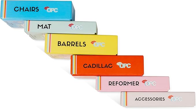 OnlinePilatesClasses Pilates Barrels Flashcards, Deck Cards Set - Image 6
