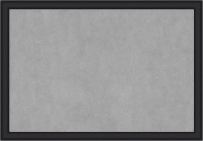 Amanti Art Black Framed Magnetic Board 27x39 Large Vision Board by AmantiArt