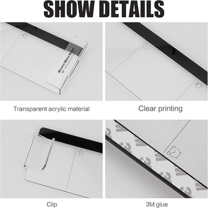 Office Desk Accessories 2pcs Multifunction Computer Monitor Memo Board - Image 4