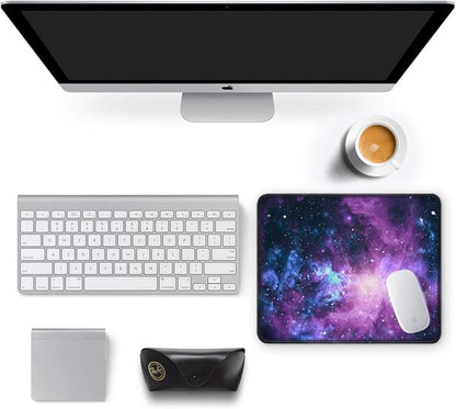 Auhoahsil Mouse Pad, 12 x 10 in Galaxy Theme Computer Mouse Pad - Image 3