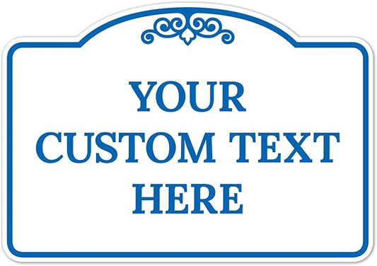 Custom Decorative Sign, Personalized Metal Sign by SigoSigns