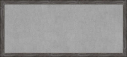 Amanti Art Grey Framed Magnetic Board 23x51 Oversize Vision Board by AmantiArt