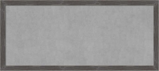 Amanti Art Grey Framed Magnetic Board 23x51 Oversize Vision Board by AmantiArt