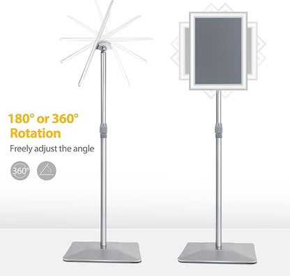 VAIIGO 8.5"x11" Pedestal Poster Sign Stand - Image 5