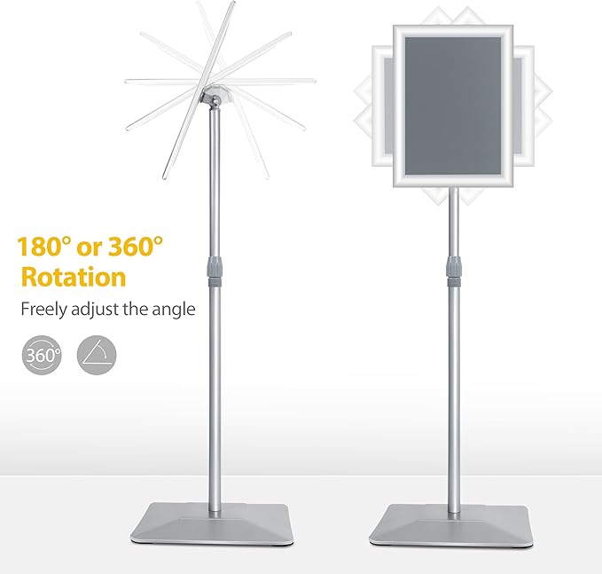 VAIIGO 8.5"x11" Pedestal Poster Stand - Image 5