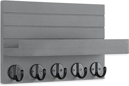 Lwenki Key Holder for Wall, Decorative Key and Mail Holder - Image 2