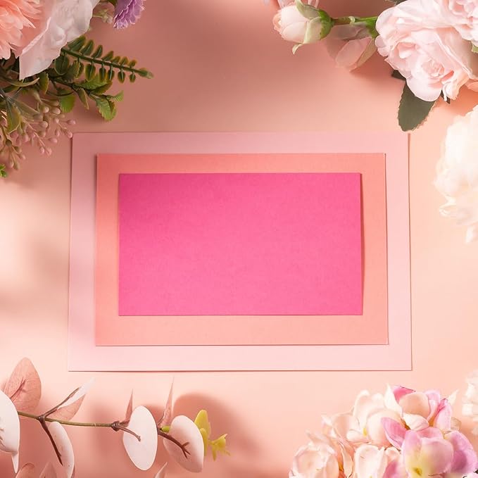 50 Sheets Colored Cardstock Paper 5 Colors, 250 GSM Heavy Card Stock - Image 7