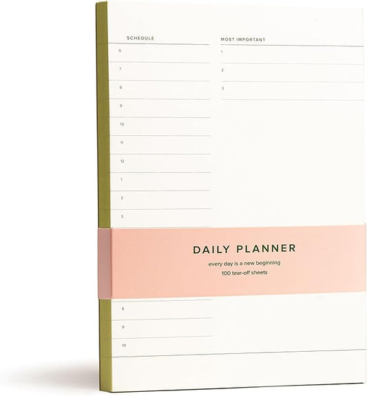 Daily To-Do List Notepad – Desk Pad by KunitsaCo