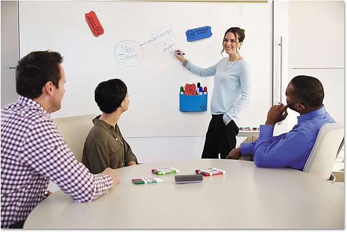 Dry Erase Eraser Magnetic Whiteboard Eraser 8 Pack White Board Erasers - Image 7