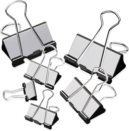 Binder Clips Assorted Sizes Paper Clamps, Meet a Variety of use Scenarios by MearunSolar