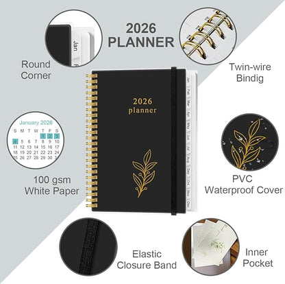 2026 Planner - Planner 2026 from January 2026 - December 2026, Weekly & Monthly - Image 2