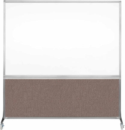 DivideWrite Mobile Whiteboard | Double Sided Dry Erase Board | Portable Office by VERSARE