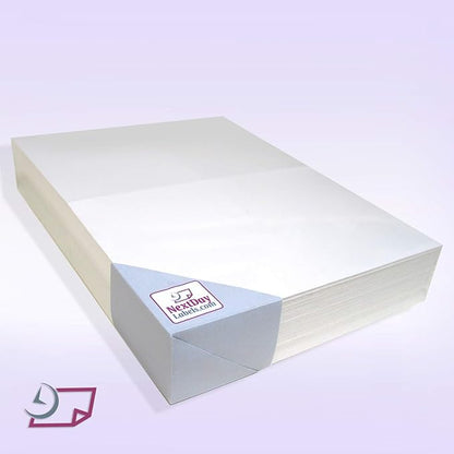 NextDayLabels - Letter Size White Perforated Blank Post Card Cardstock - Image 4