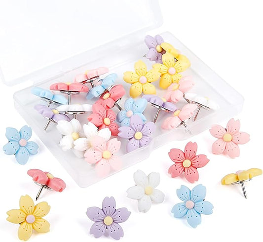Decorative Push Pins, Feature Wall, Bulletin Board, Office or Home by wusuowea