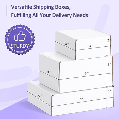 Eupako 30 Pack Small Shipping Boxes Assorted Sizes, Cardboard Boxes - Image 4