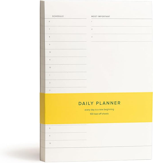 Daily To-Do List Notepad – Desk Pad by KunitsaCo
