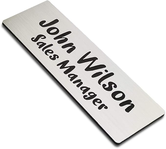 Custom Engraved Name Tag Badges - Image 4