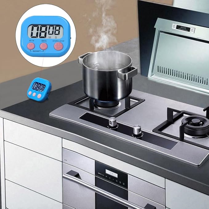 Digital Kitchen Timer, BESTWYA Electronic Timer - Image 5