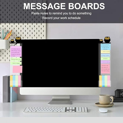 Office Desk Accessories 2pcs Multifunction Computer Monitor Memo Board - Image 5