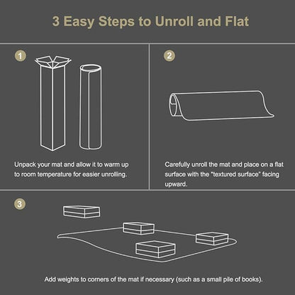 Kuyal Clear Chair Mat, Hard Floor Use - Image 7