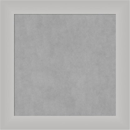 Amanti Art Silver Framed Magnetic Board 15x15 X-Small Vision Board by AmantiArt