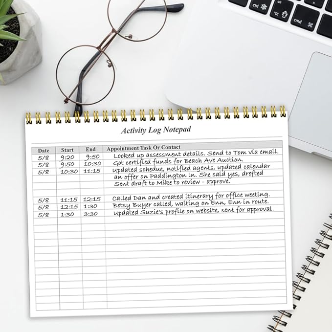 Getvow Activity Log Notepad - Image 6