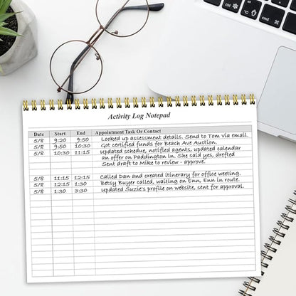 Getvow Activity Log Notepad - Image 6