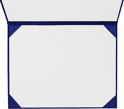 GraduationMall 8.5"x11" Smooth Padded Diploma Cover Certificate Holder Royal - Image 4