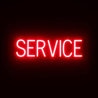 SpellBrite SERVICE Sign | Directional Sign by SpellBrite