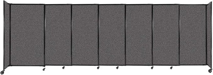 Versare Straightwall Sliding Portable Wall Partition | Freestanding Office by VERSARE