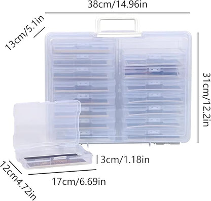 4x6 Photo Storage Box, 16 Inner Photo Keeper, Photo Organizers and Storage - Image 2