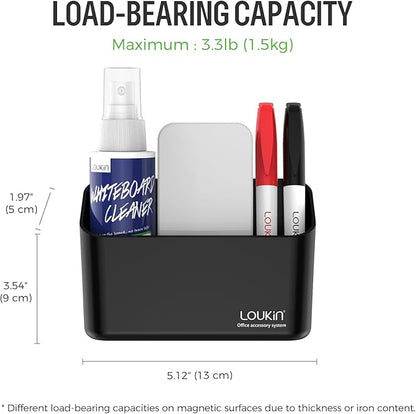 loukin Magnetic Marker Holder Set, Dry Erase Marker Holder, Dry Erase Accessory - Image 5