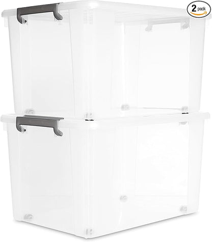 Citylife 69QT Plastic Storage Bins by Anywish