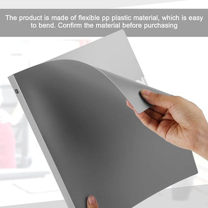 Henoyso 48 Pcs 3 Ring Binder 0.5 Inch Round Fits Letter Size 8.5'' x 11'' Paper - Image 4