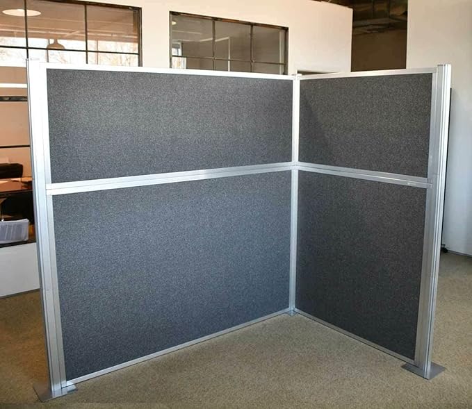 Versare Hush Panel Cubicle Kit | Workstation Partition Walls | Sound Dampening - Image 2