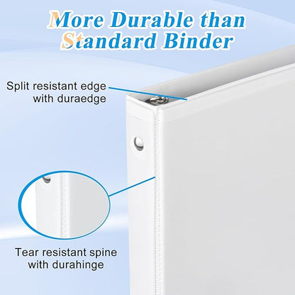 CIXILDTS 1-inch Round Ring Binder - Image 3