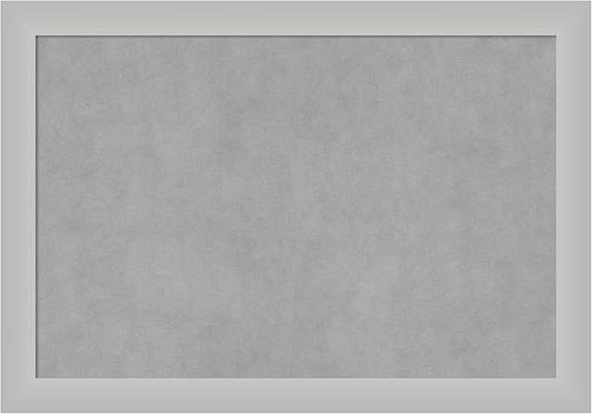 Amanti Art Silver Framed Magnetic Board 19x27 Medium Vision Board by AmantiArt