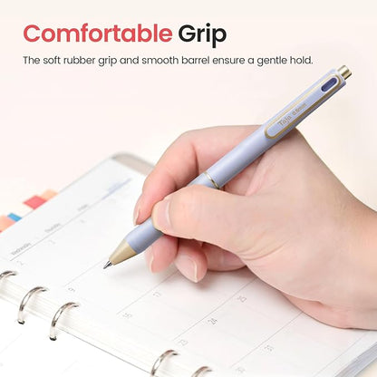 Taja Gel Pens, 0.5mm Fine Point Smooth Writing Pens - Image 5