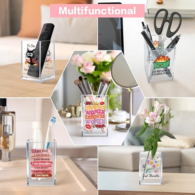 Vgrti This Little Light of Mine I知 Gonna Let It Shine Acrylic Cosmetic Pencil - Image 6