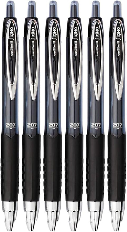 Advantage Gifts Signo 207 Roller Ball Retractable Gel Pens, Medium Point by Advantage+Gifts