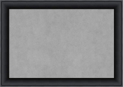 Amanti Art Black Framed Magnetic Board 19x27 Medium Vision Board by AmantiArt