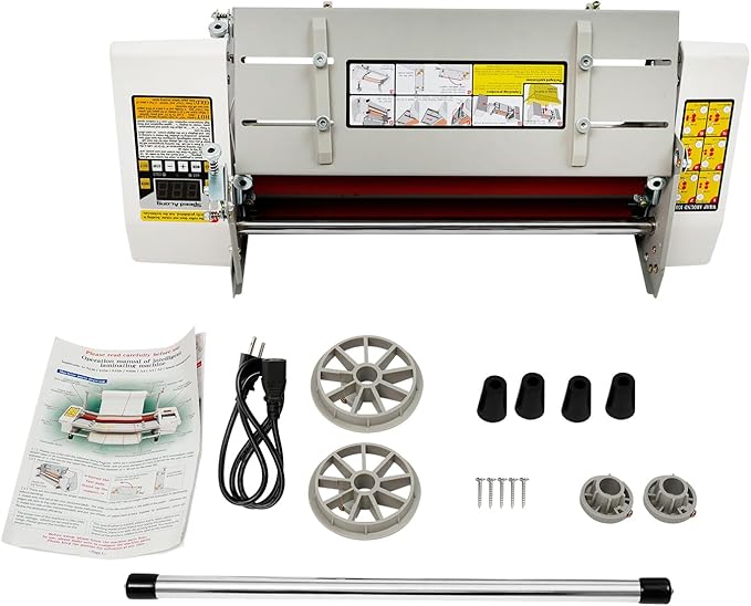 20.28" Laminator Machine, Hot&Cold Roller Laminating Machine, Single/Dual Sided - Image 9