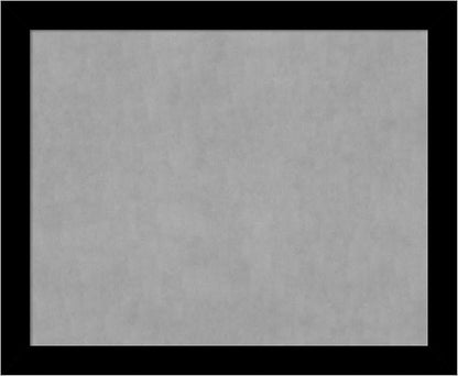 Amanti Art Black Framed Magnetic Board 37x45 X-Large Vision Board by AmantiArt
